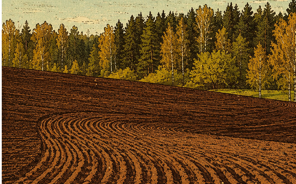 Plowed field