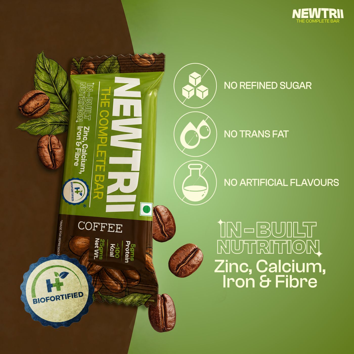 Newtrii Coffee Bar - Pack of 12