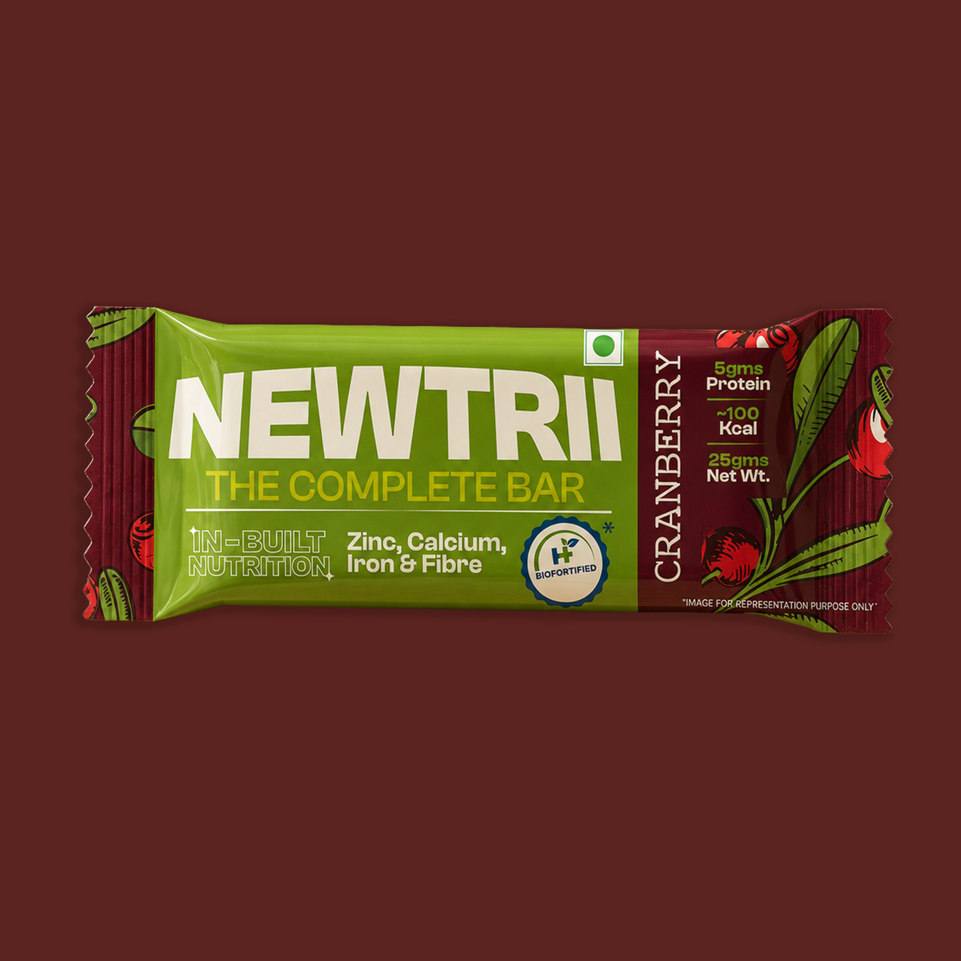 Newtrii Cranberry Bar - Pack of 12